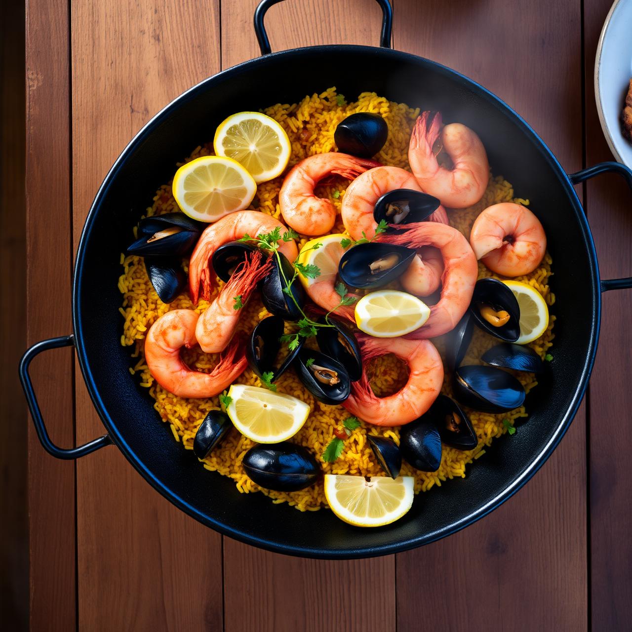Paella de mariscos